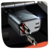 LISEN Retractable Car Charger [69W USB C Car Accessories Adapter ] for iPhone 16 USB C Charger Fast Charging, Travel Essentials Gifts for Women Men, Road Trip Essentials for...