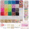 Mio Angle Bracelet Making Kit for Beginner 5000Pcs Preppy Polymer Friendship Bracelet Making with Charms Kit for Jewelry Making DIY Arts and Crafts Birthday Gifts Toys for Kids...